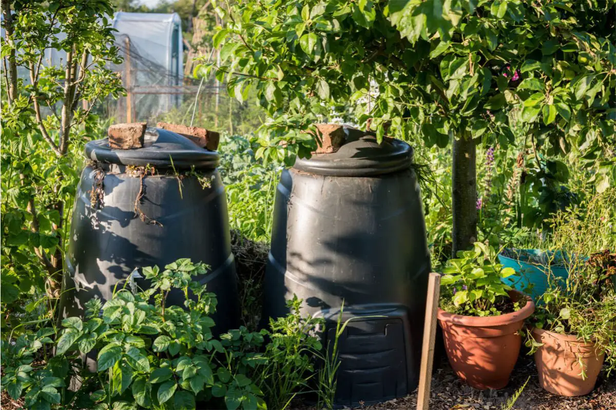 Kompostbehälter Garten